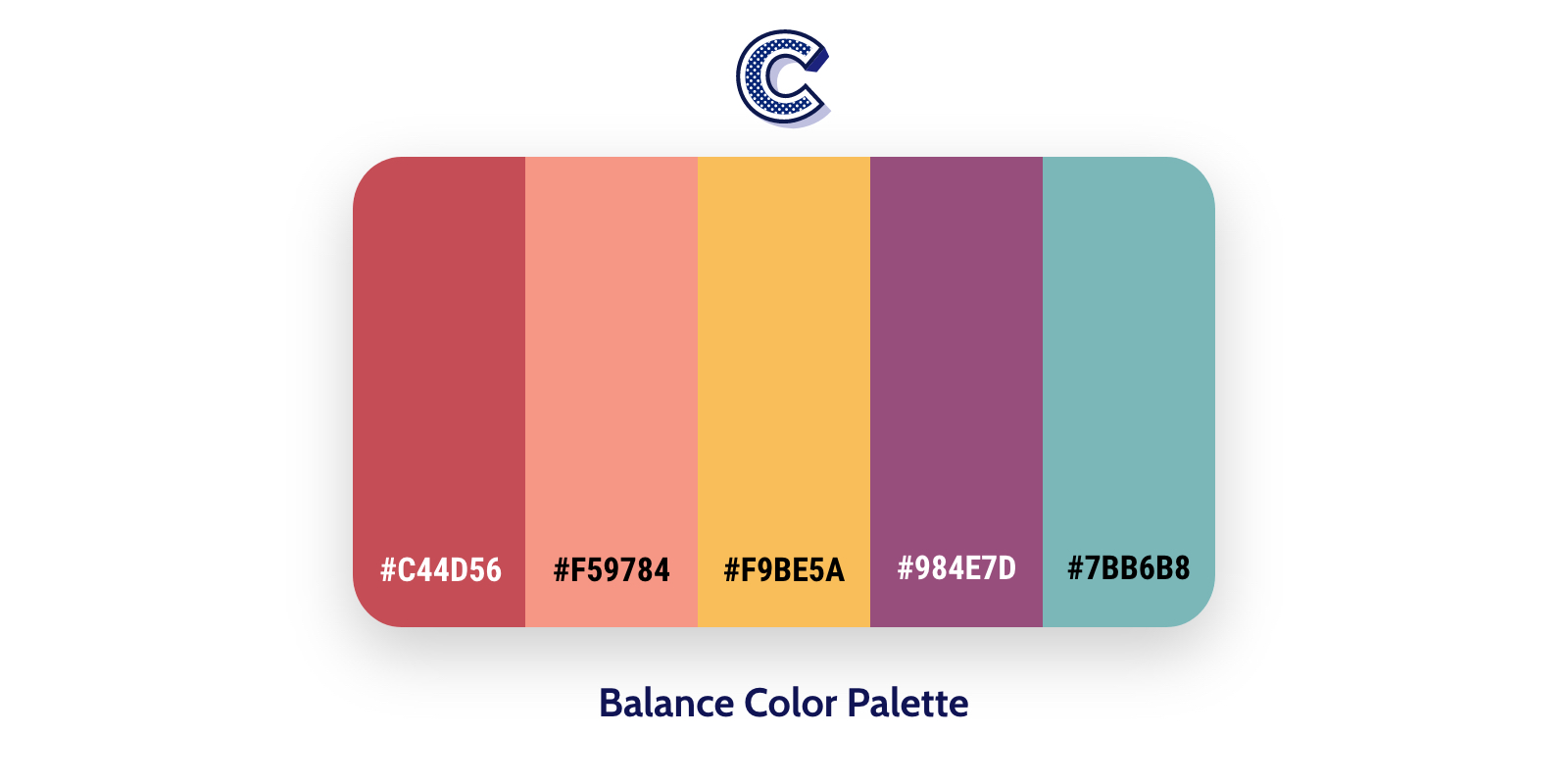 the featured image of balance color palette