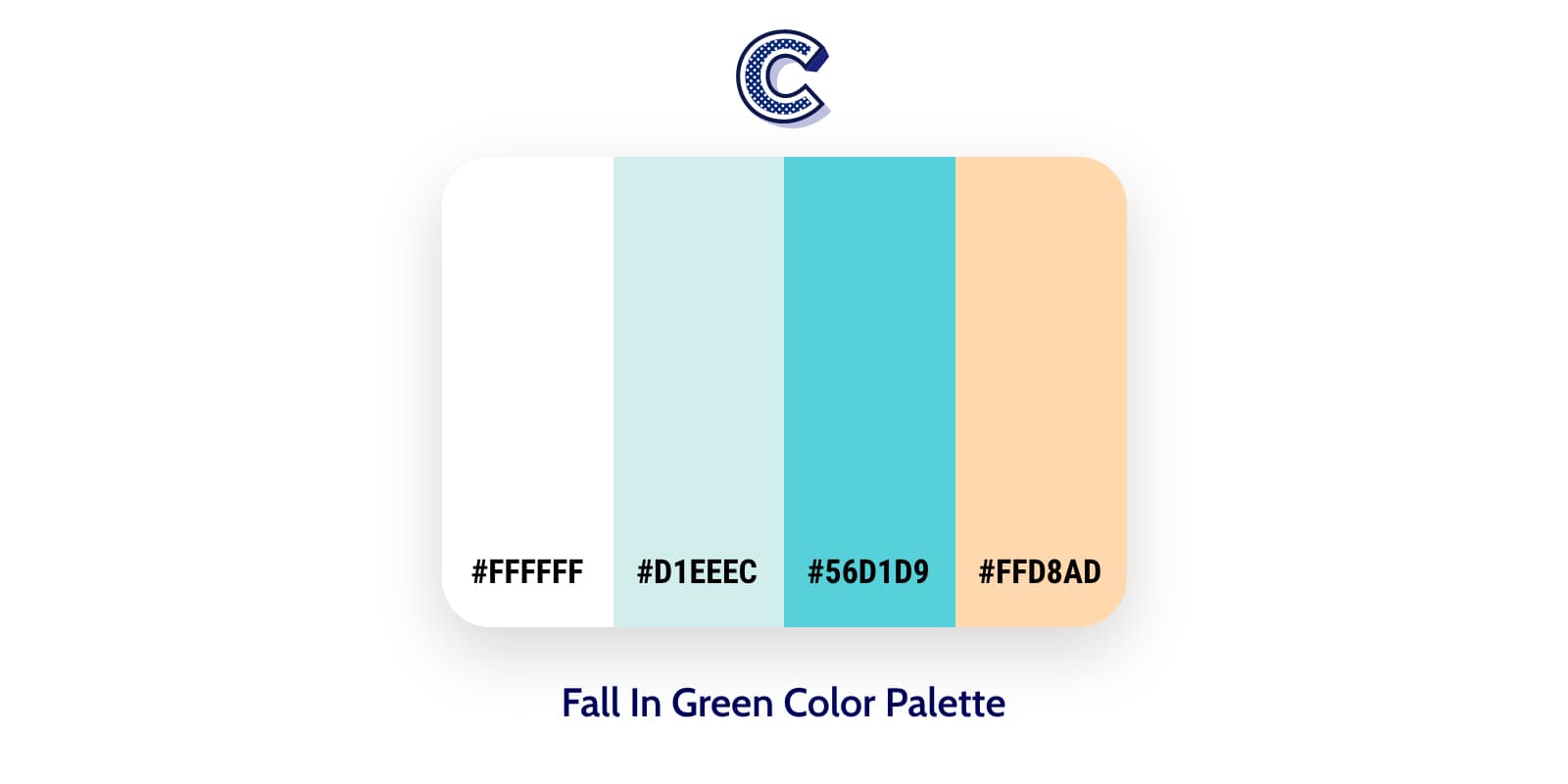 the featured image of fall in green color palette