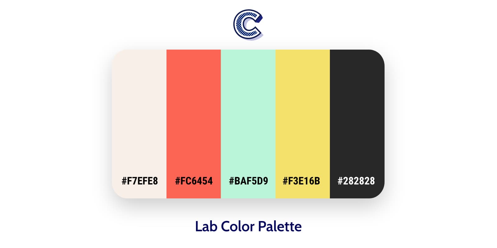 the featured image of lab color palette