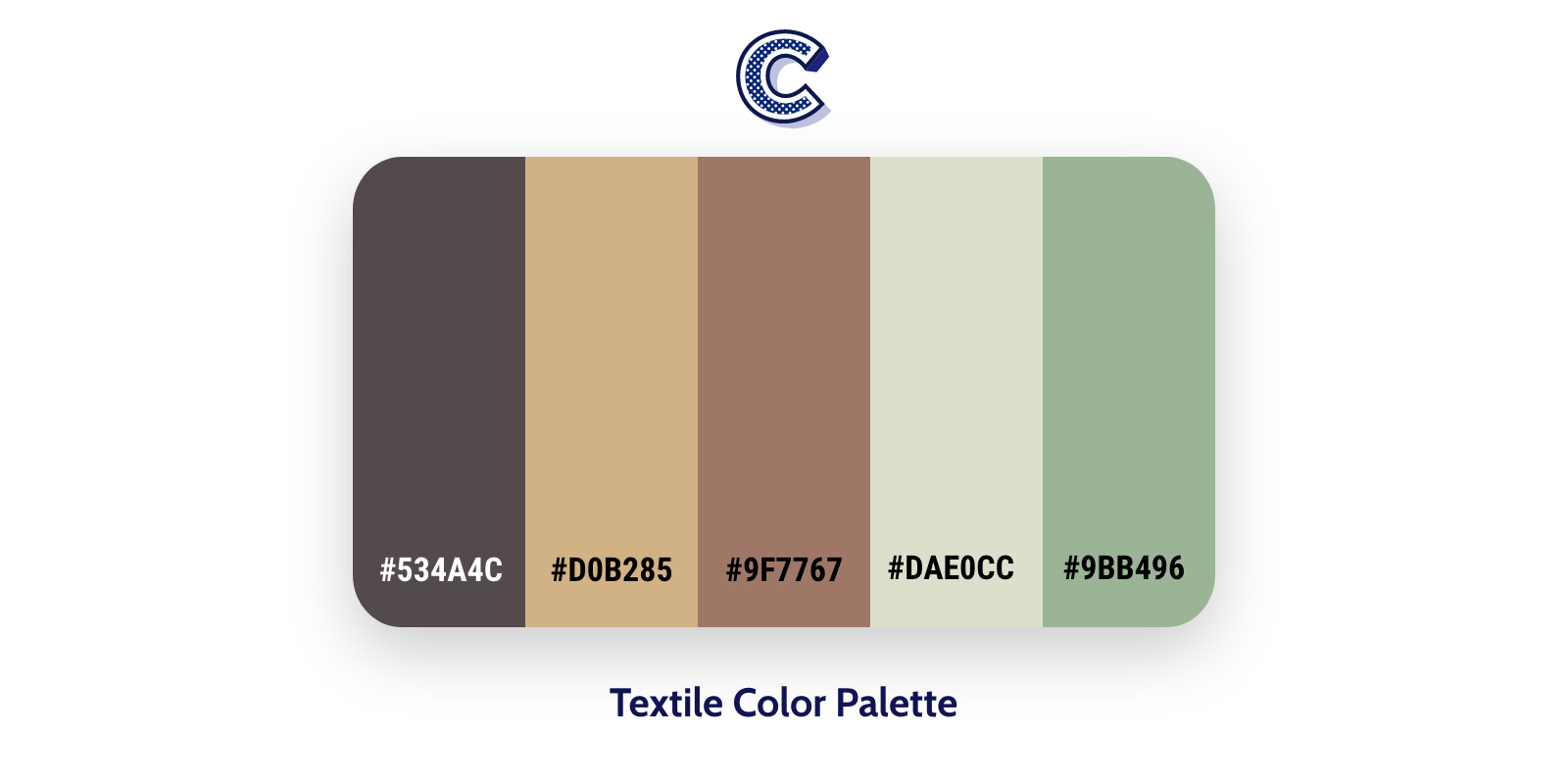 the featured iamge of textile color palette