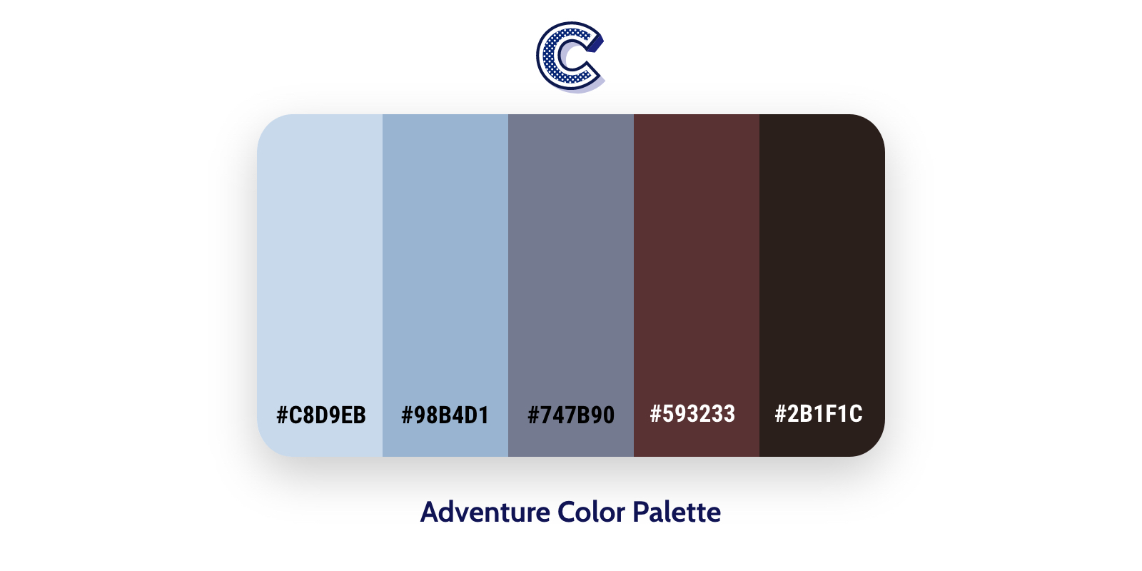 the featured image of adventure color palette