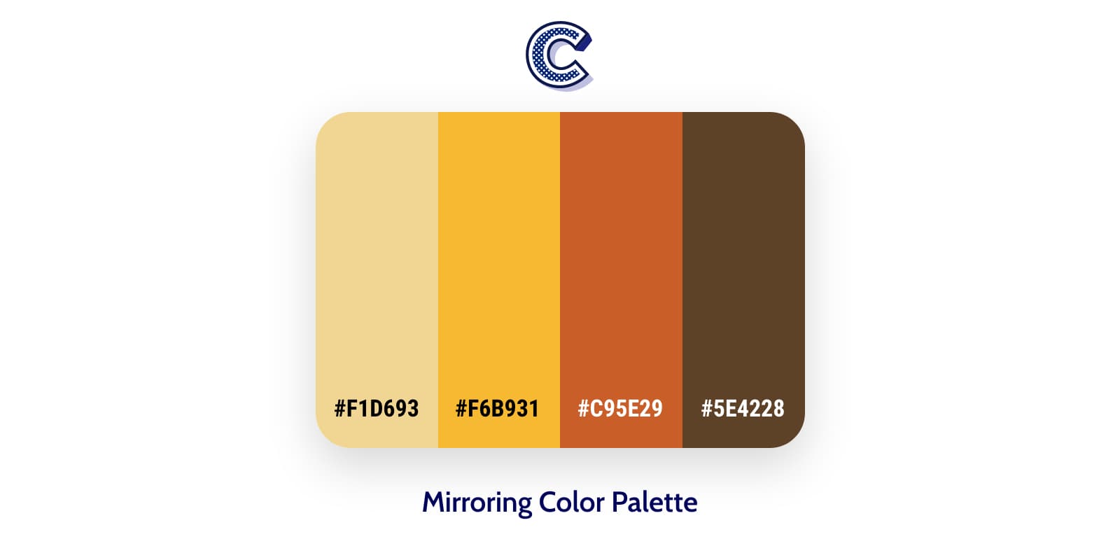 the featured image of mirroring color palette