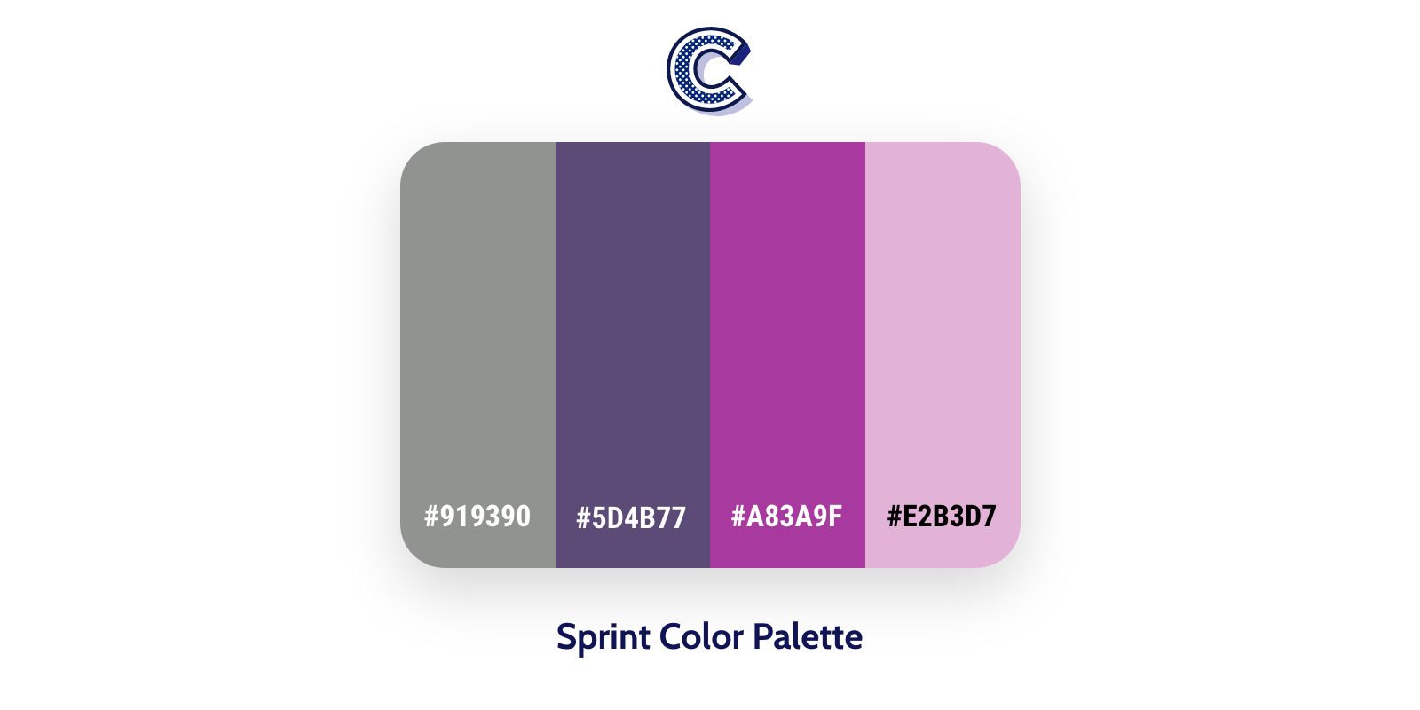 the featured image of sprint color palette
