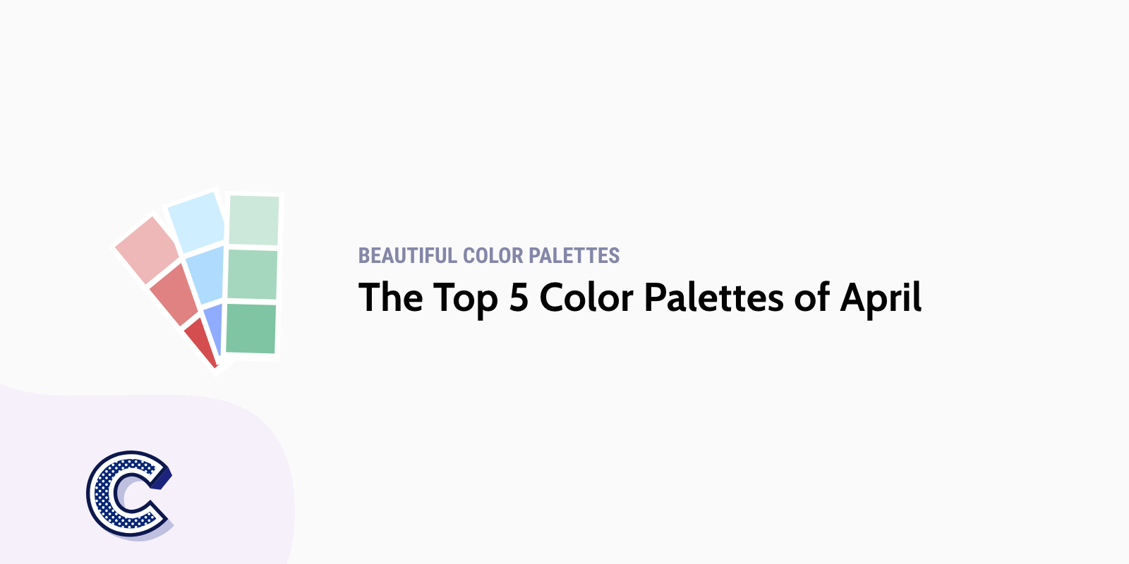 The Top Five Color Palettes of April