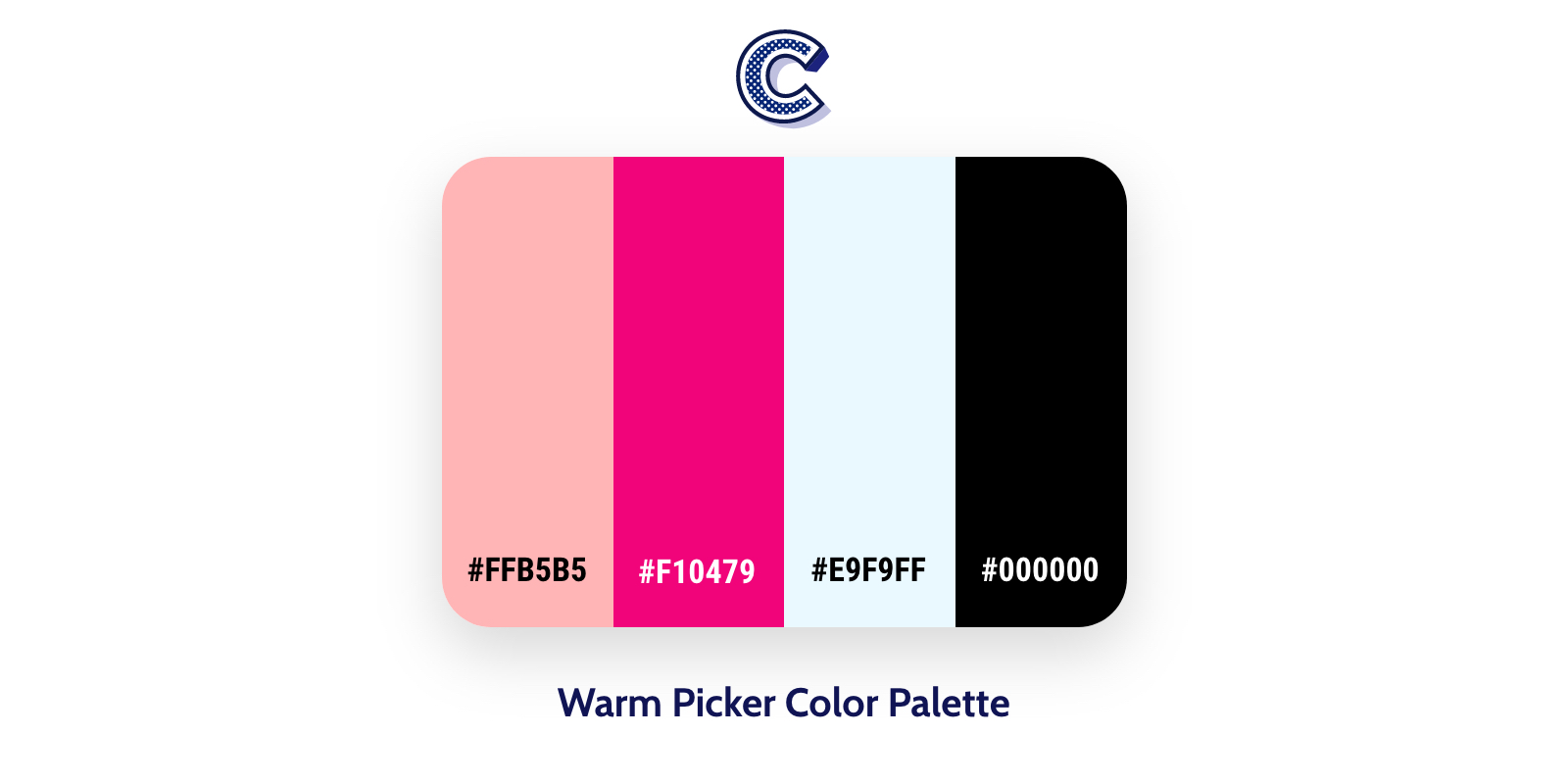 the featured image of warm picker color palette