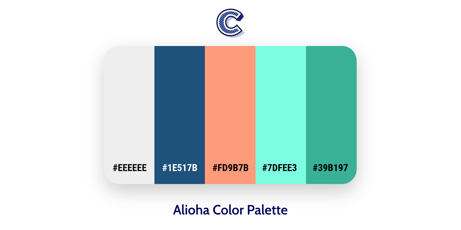 the featured image of alioha color palette