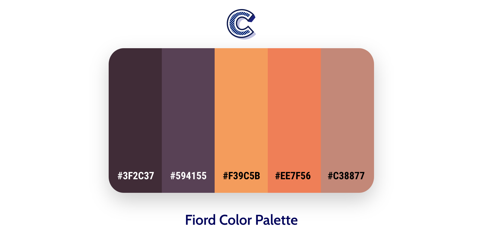 the featured image of fiord color palette