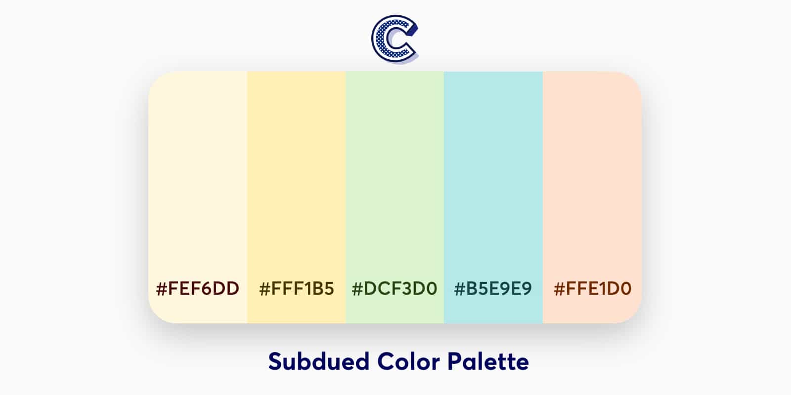 the featured image of subdued color palette