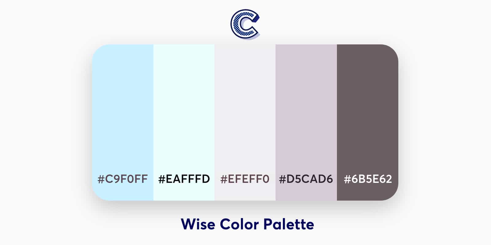 the featured image of wise color palette