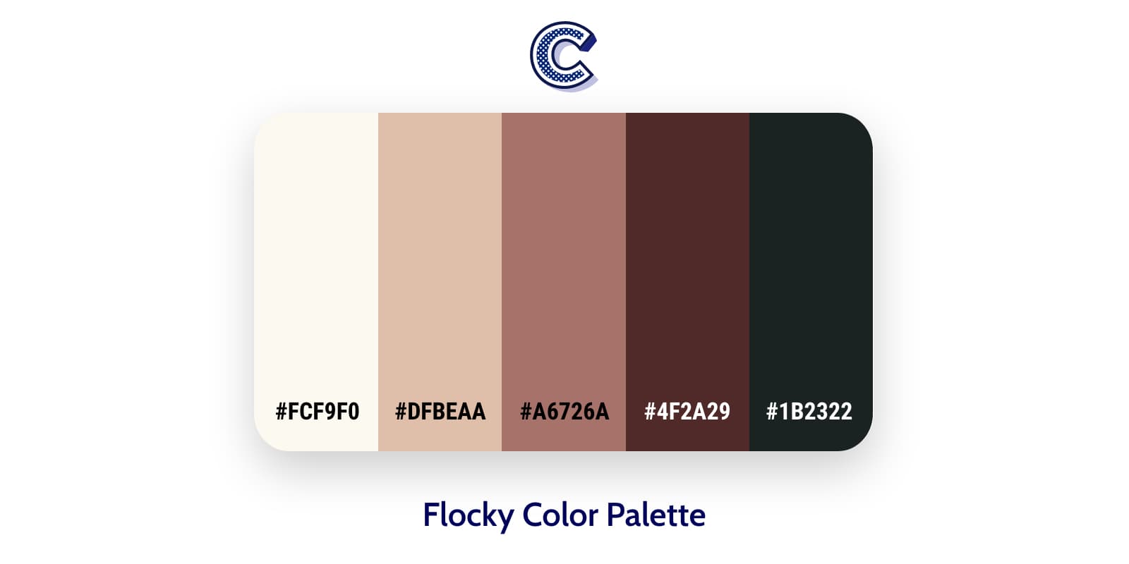 the featured image of flocky color palette