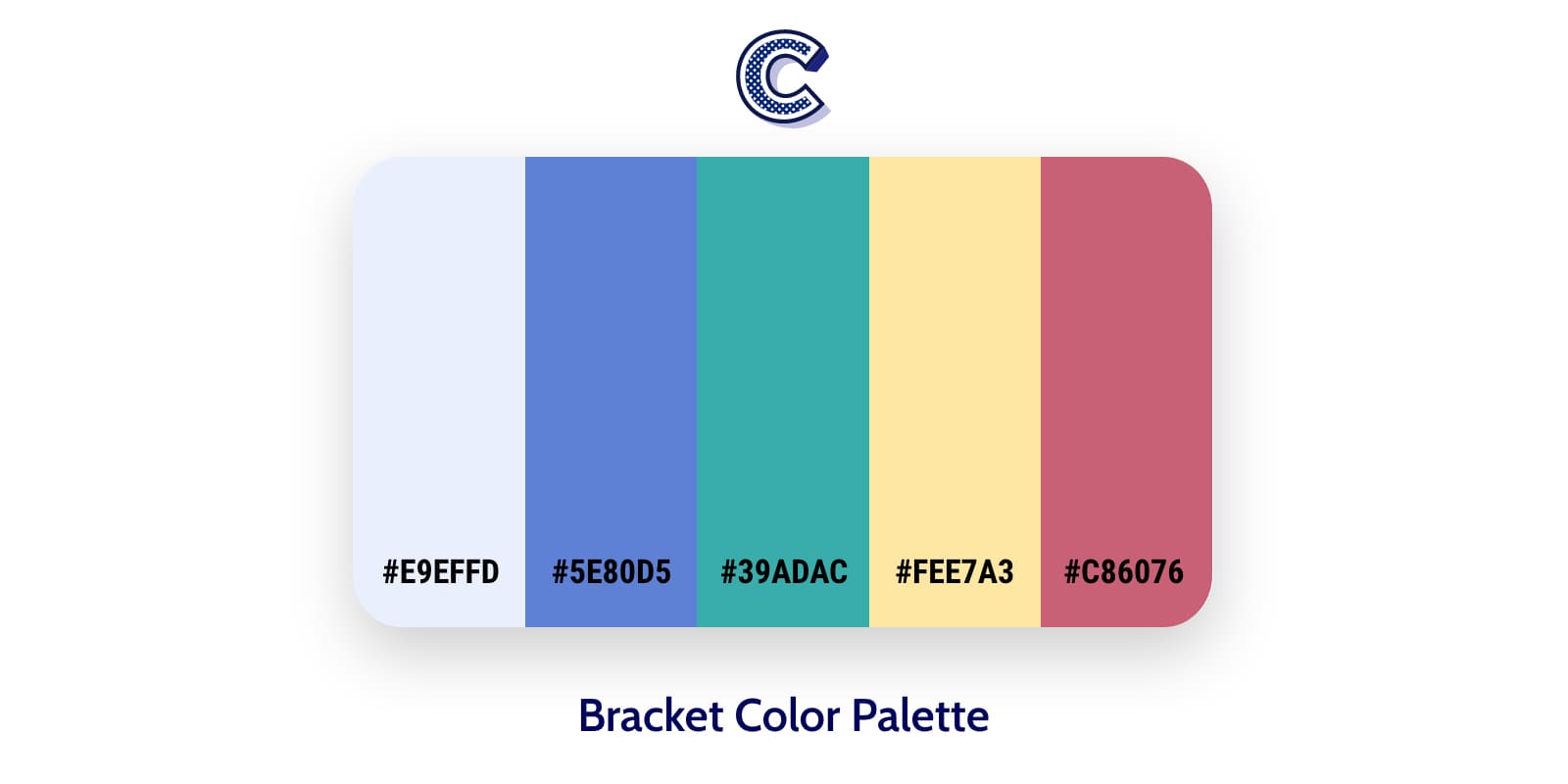 the featured image of bracket color palette