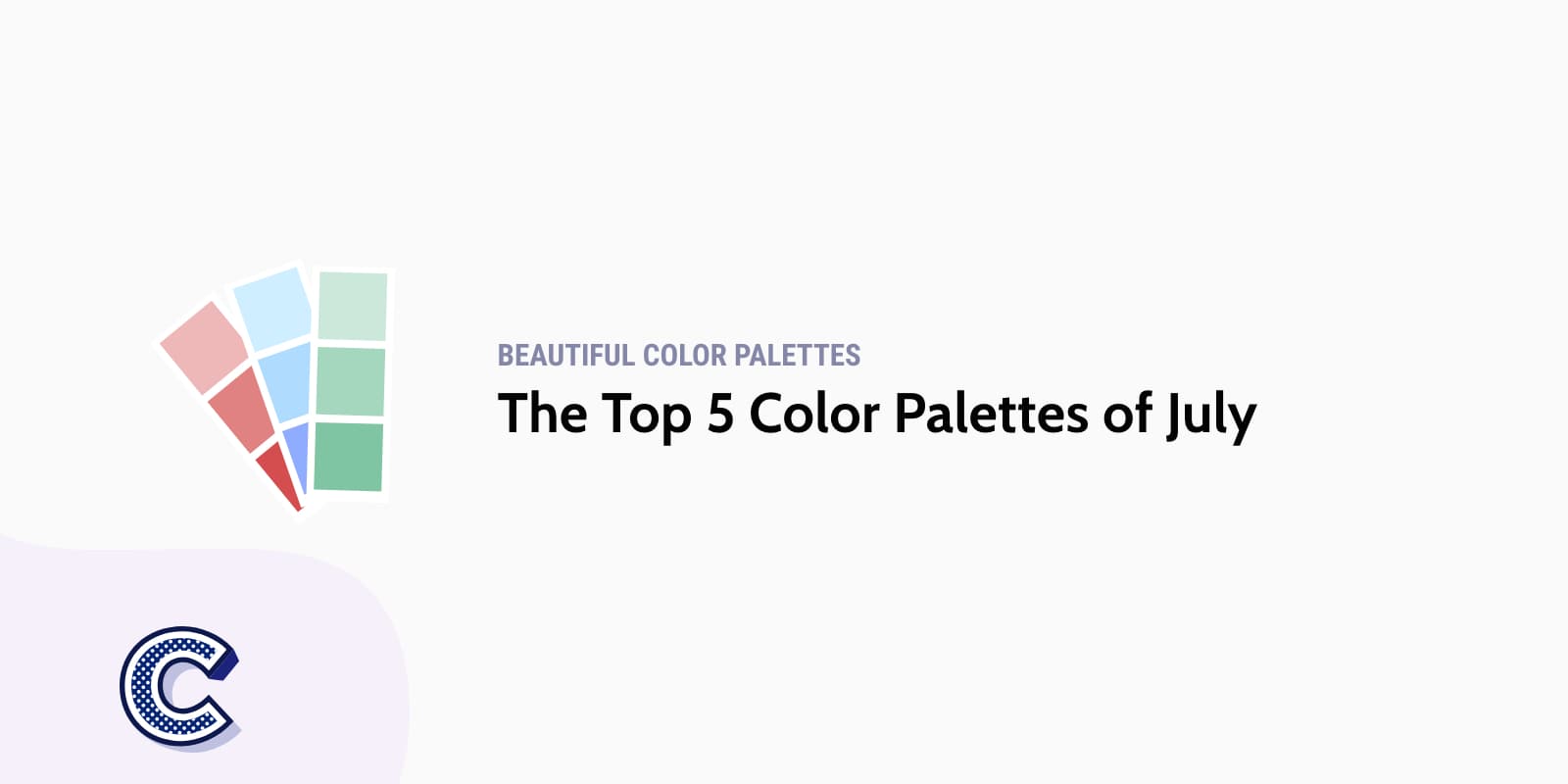 The Top 5 Color Palettes of July