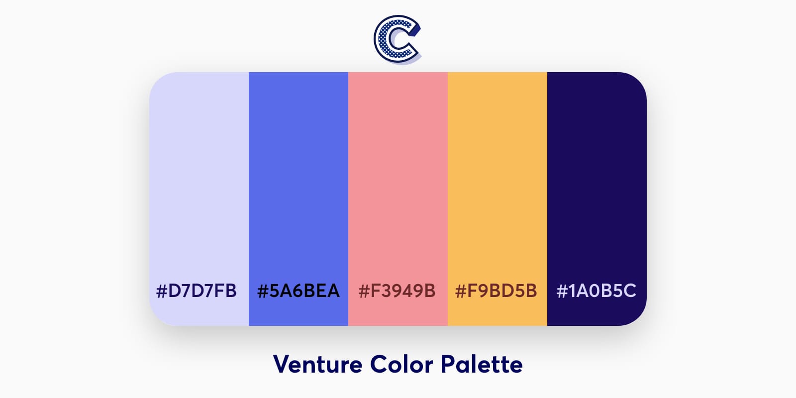 the featured image of venture color palette