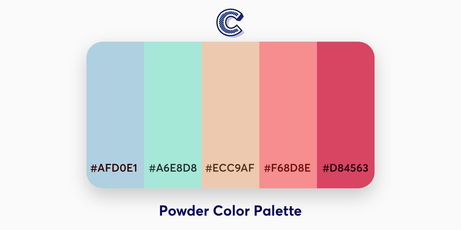 the featured image of powder color palette