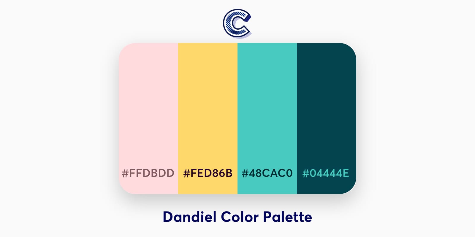the featured image of dandiel color palette