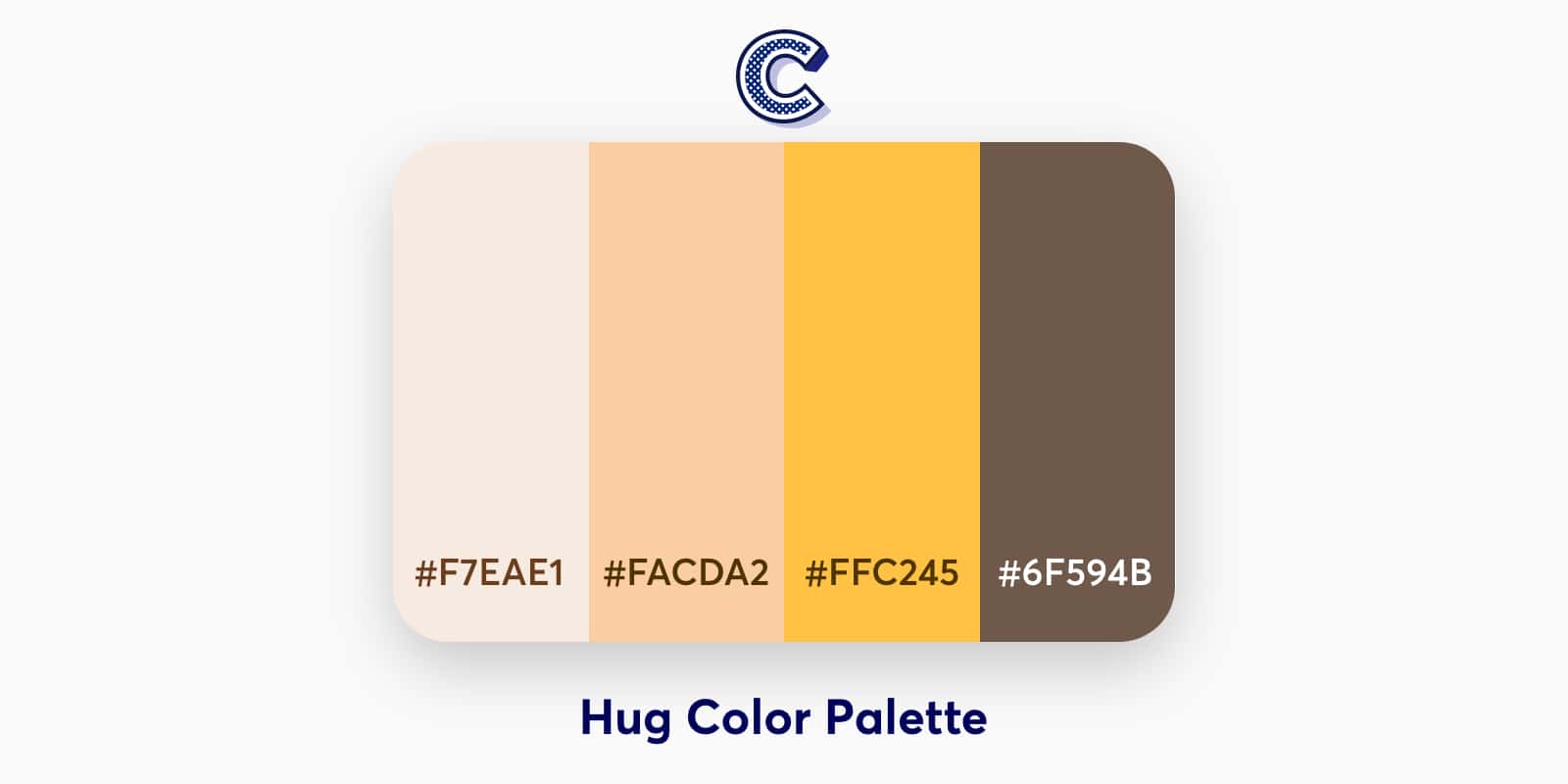 the featured image of hug color palette