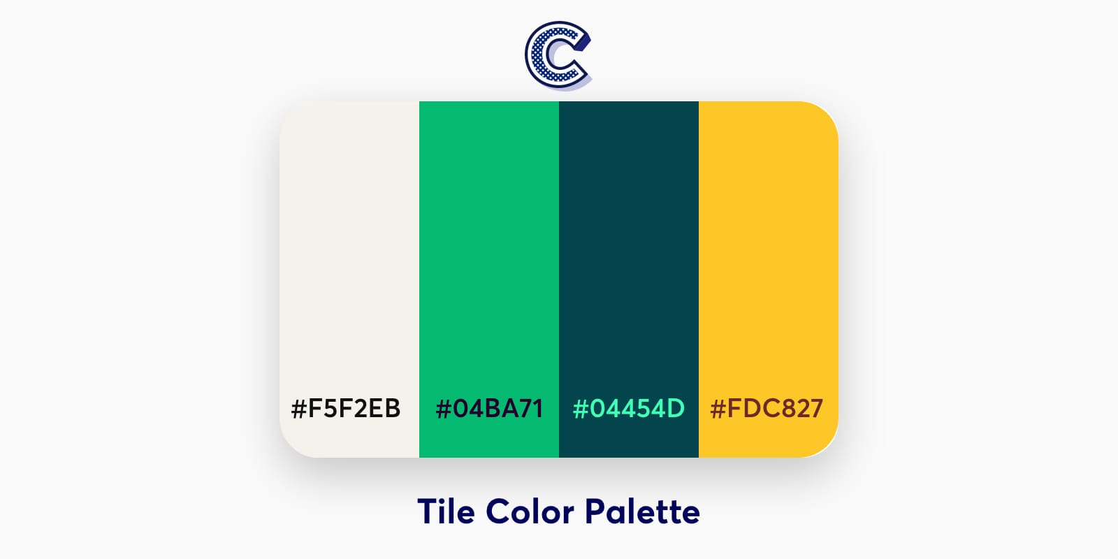the featured image of tile color palette