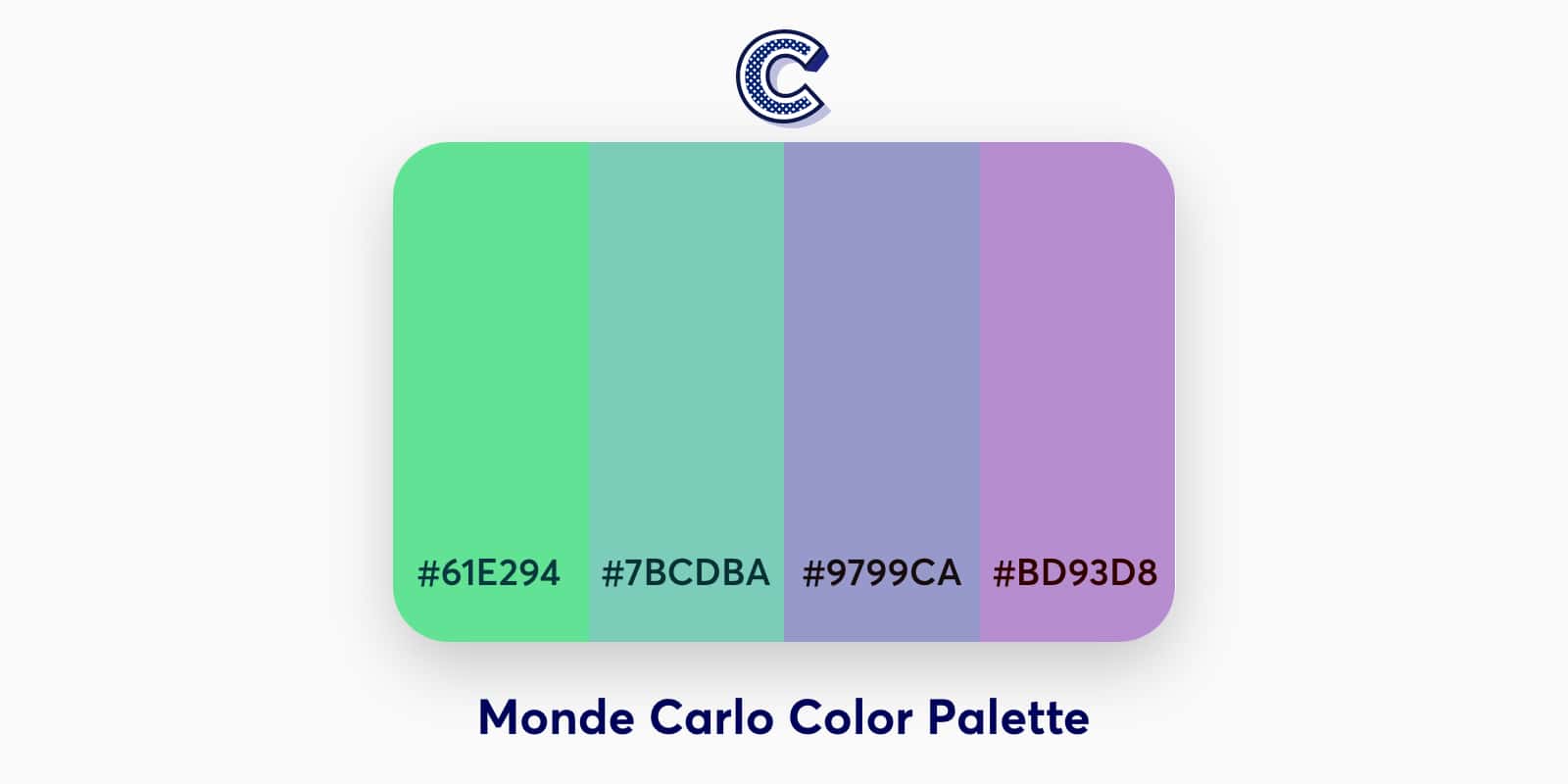 the featured image of monde carlo color palette